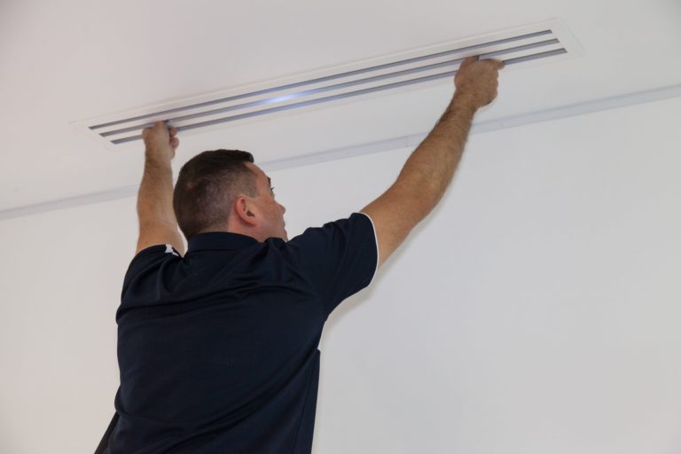 Installing ducted air conditioning
