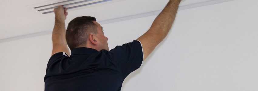 Installing ducted air conditioning