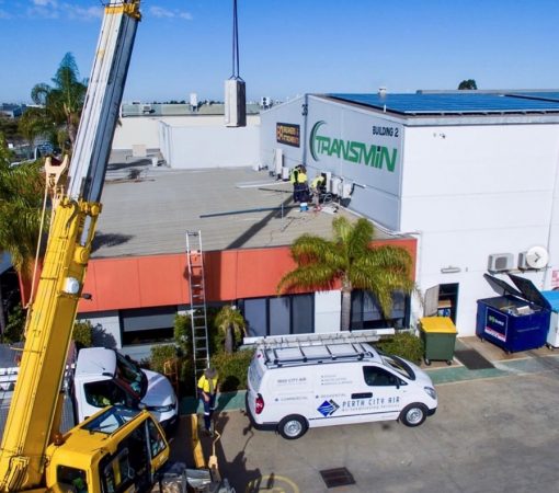 rooftop aircon install